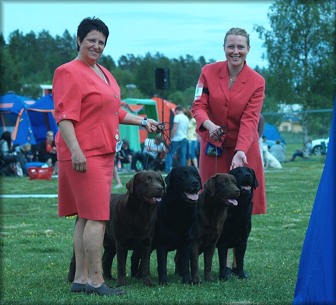Me & Emma showing my Tjotte's BreederGroup Prize of Honour and 2nd place