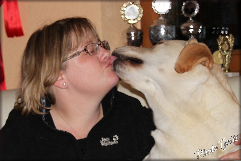 Deacon and his new mam